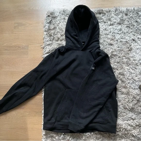 Alo Yoga☆ Renown Heavy Weight Hoodie ブラック ユニセックス Renown Heavy Weight Hoodie - Black | Alo Yoga